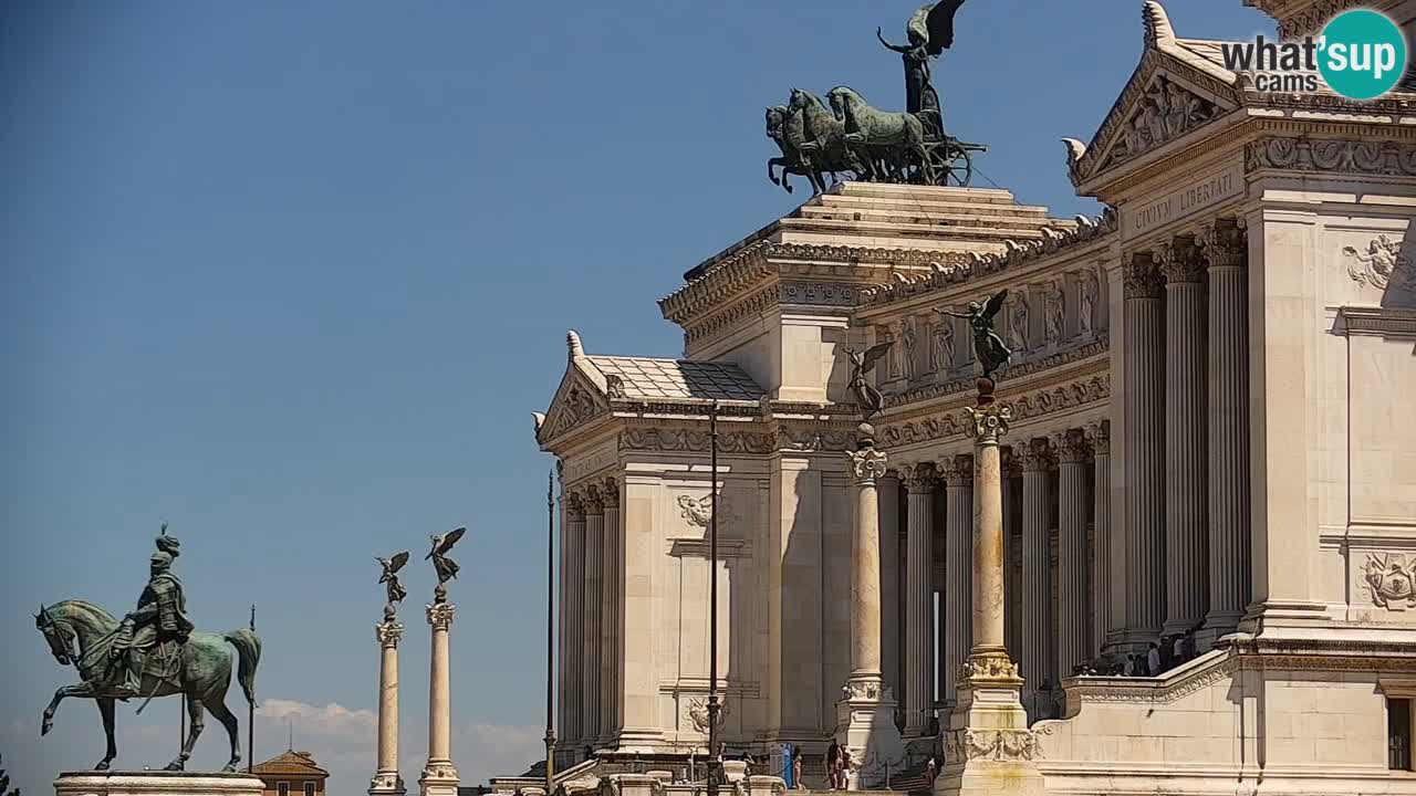 Roma Livecam – Vittoriano webcam – Altare della Patria
