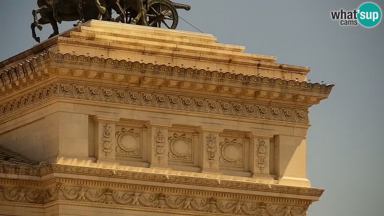 Rim Spletna kamera – Vittoriano – Oltar domovine
