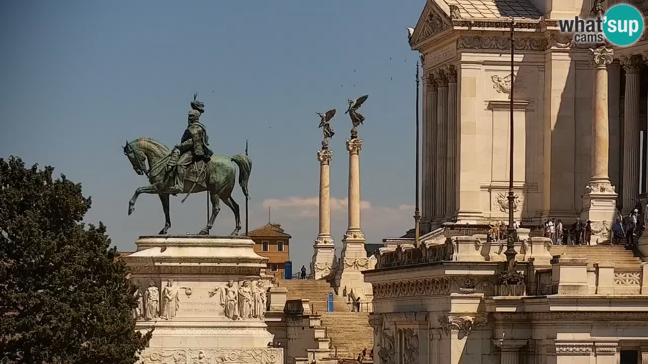 Rome Livecam – Vittoriano webcam – Autel de La Patrie