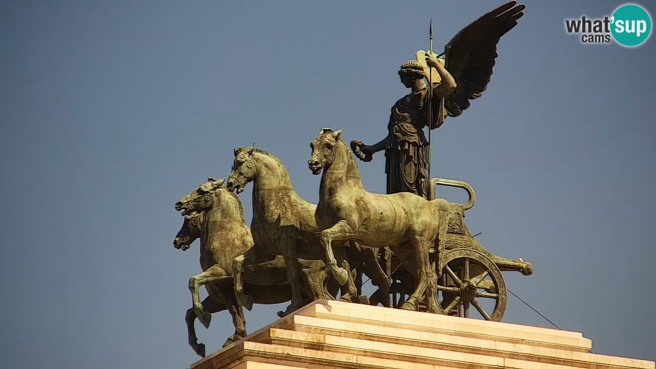 Roma Livecam – Vittoriano webcam – Altare della Patria