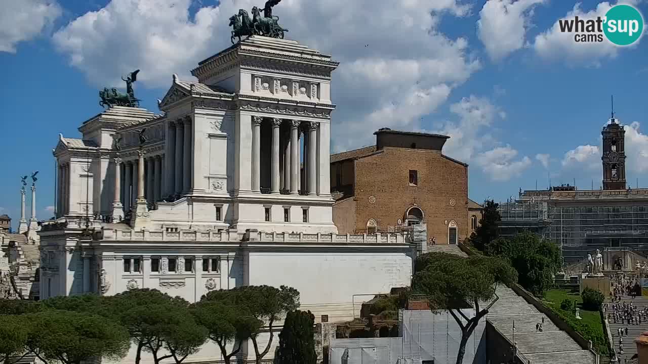 Rome Livecam – Vittoriano webcam – Altare della Patria