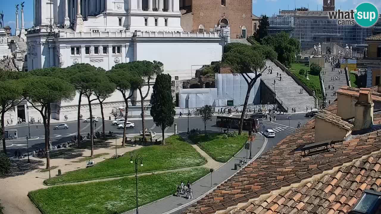 Roma Livecam – Vittoriano webcam – Altare della Patria