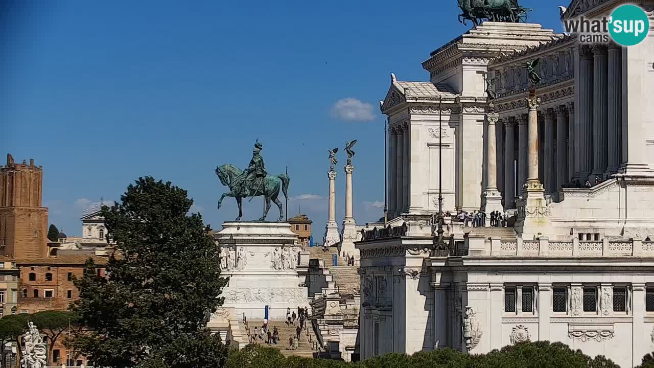 Roma Livecam – Vittoriano webcam – Altare della Patria