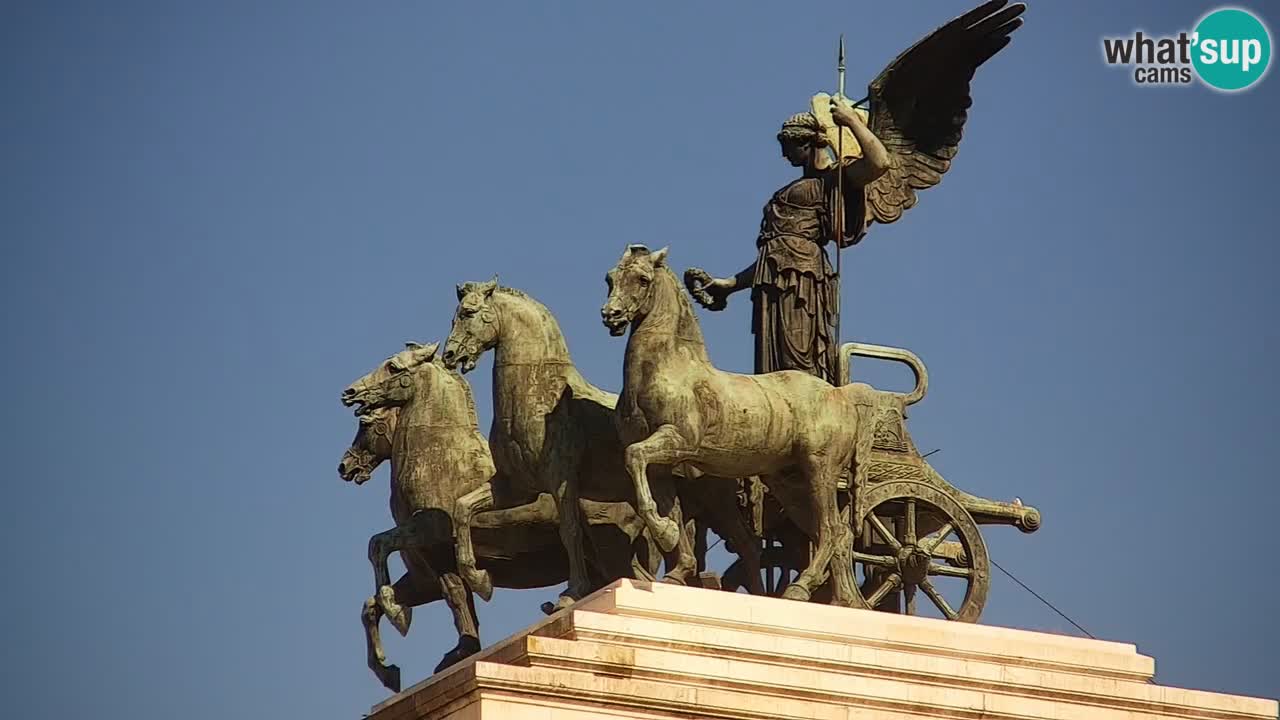 Roma Livecam – Vittoriano webcam – Altare della Patria