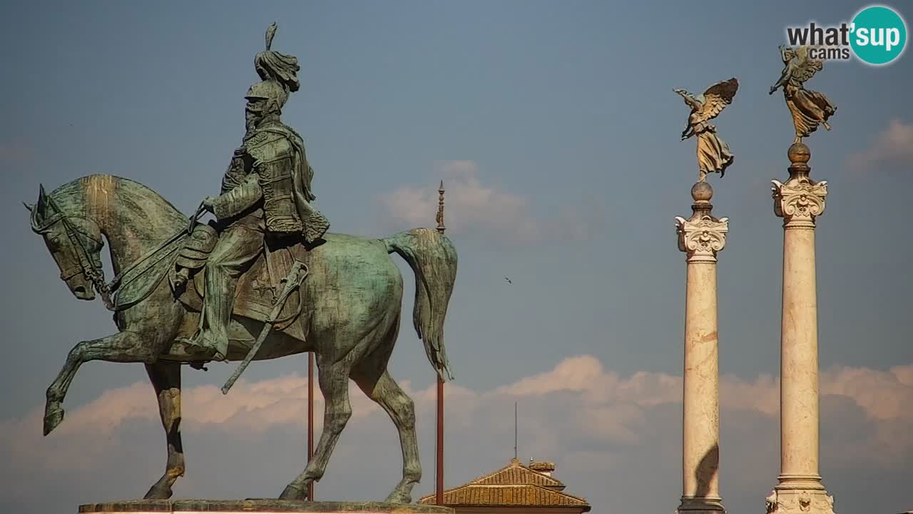 Rim Spletna kamera – Vittoriano – Oltar domovine