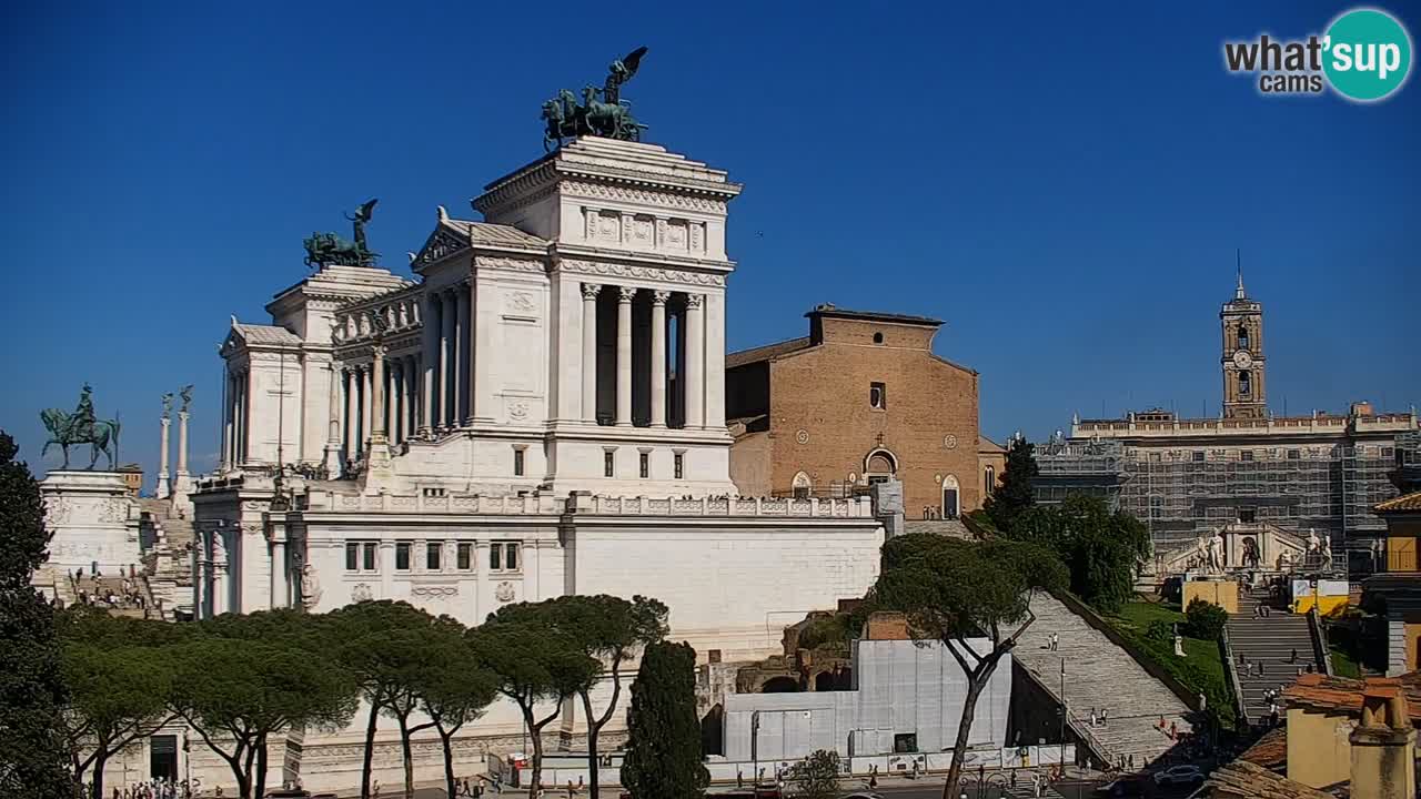 Roma Livecam – Vittoriano webcam – Altare della Patria