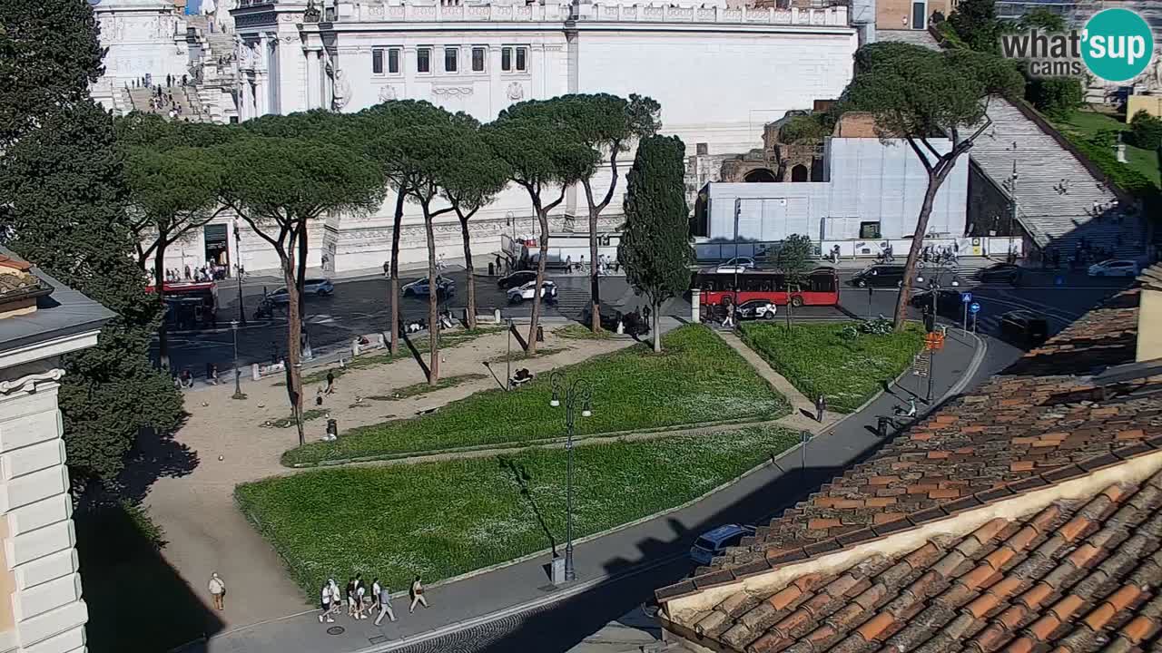 Roma Camera en vivo – Vittoriano webcam – Altare della Patria