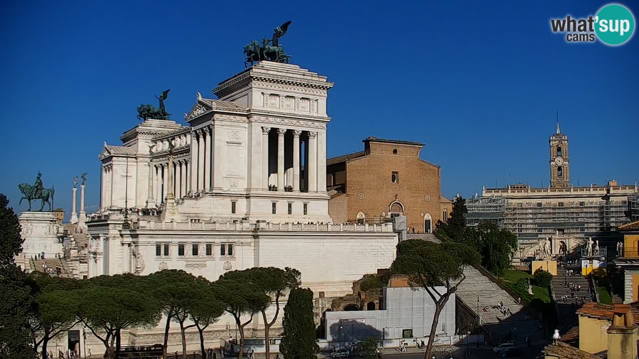 Rome Livecam – Vittoriano webcam – Altare della Patria