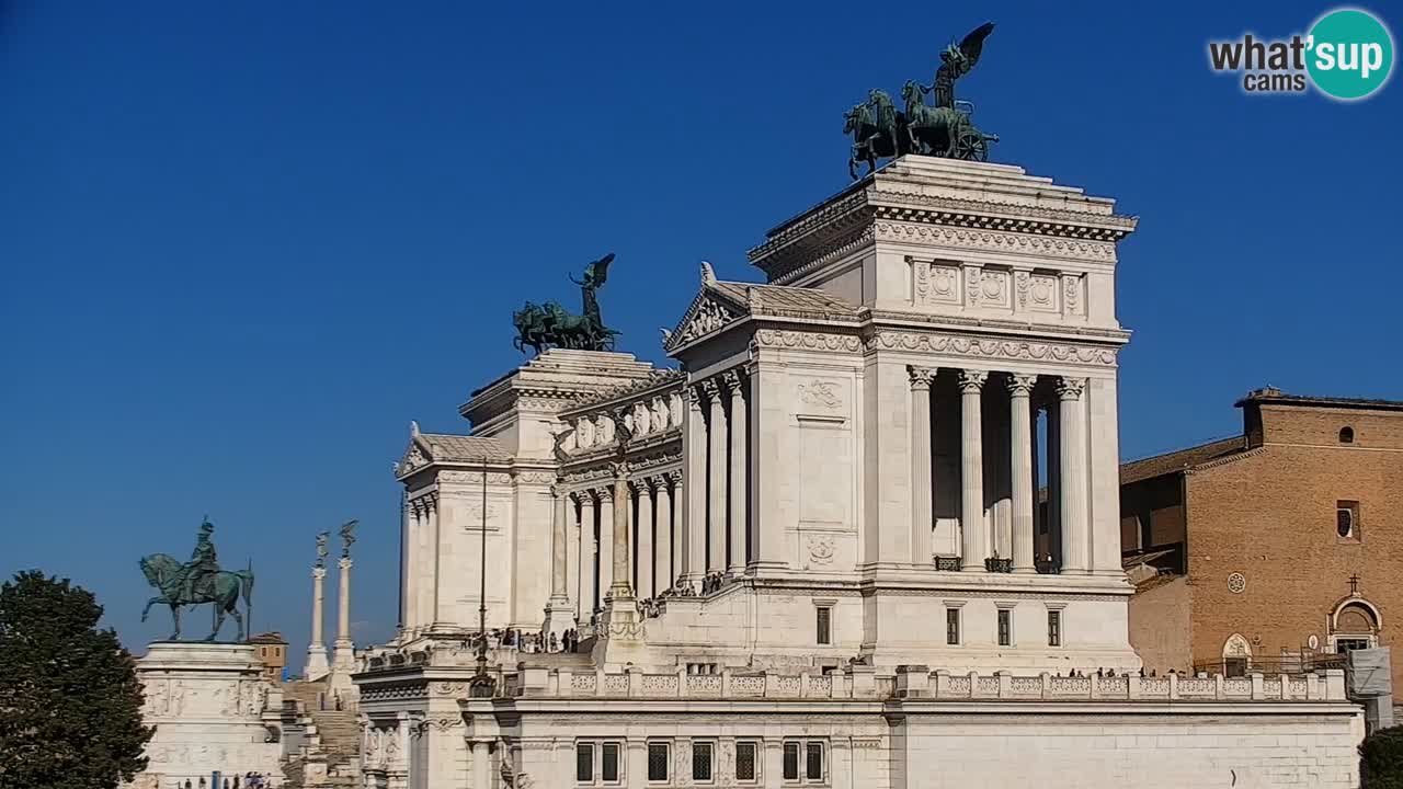 Rome Livecam – Vittoriano webcam – Altare della Patria