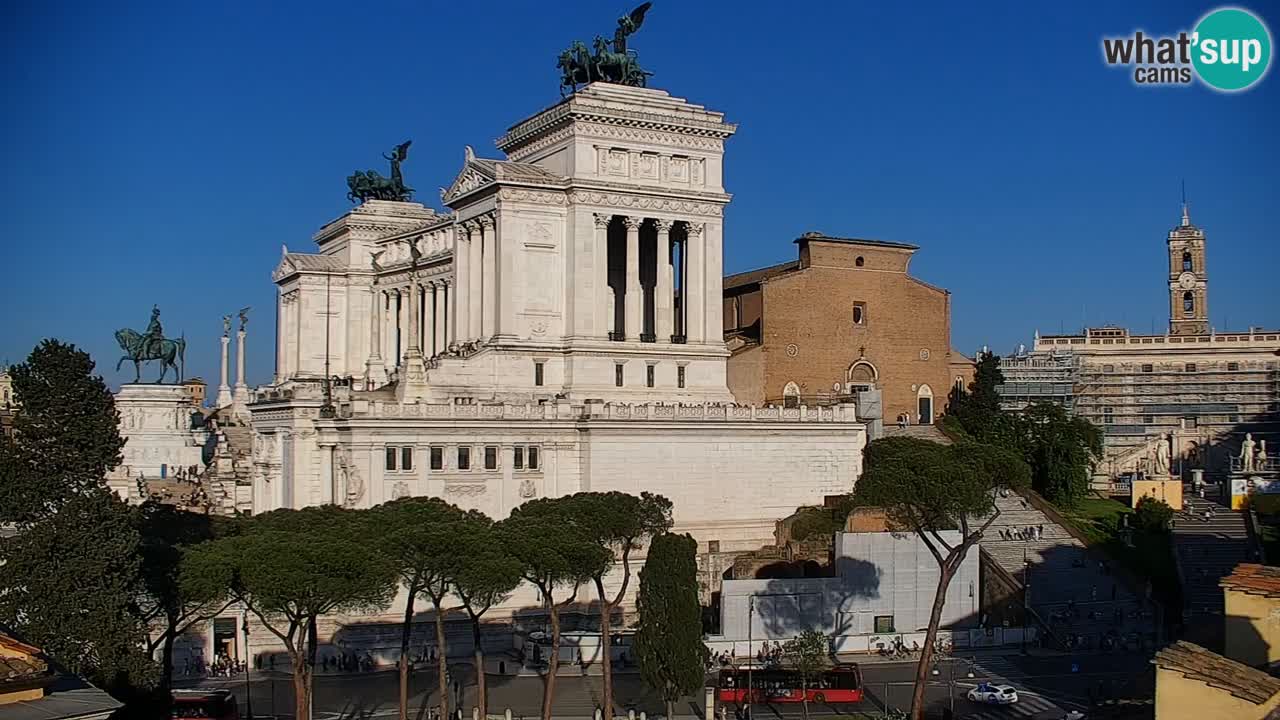 Roma Livecam – Vittoriano webcam – Altare della Patria