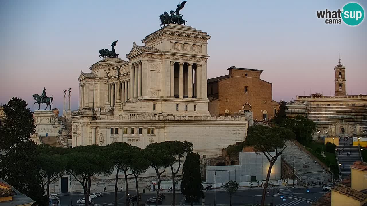 Rome Livecam – Vittoriano webcam – Autel de La Patrie