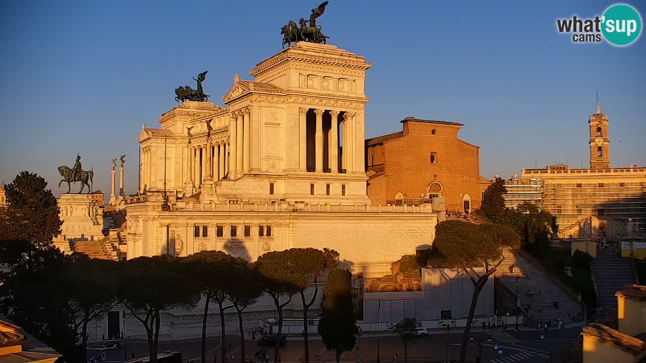 Roma Livecam – Vittoriano webcam – Altare della Patria