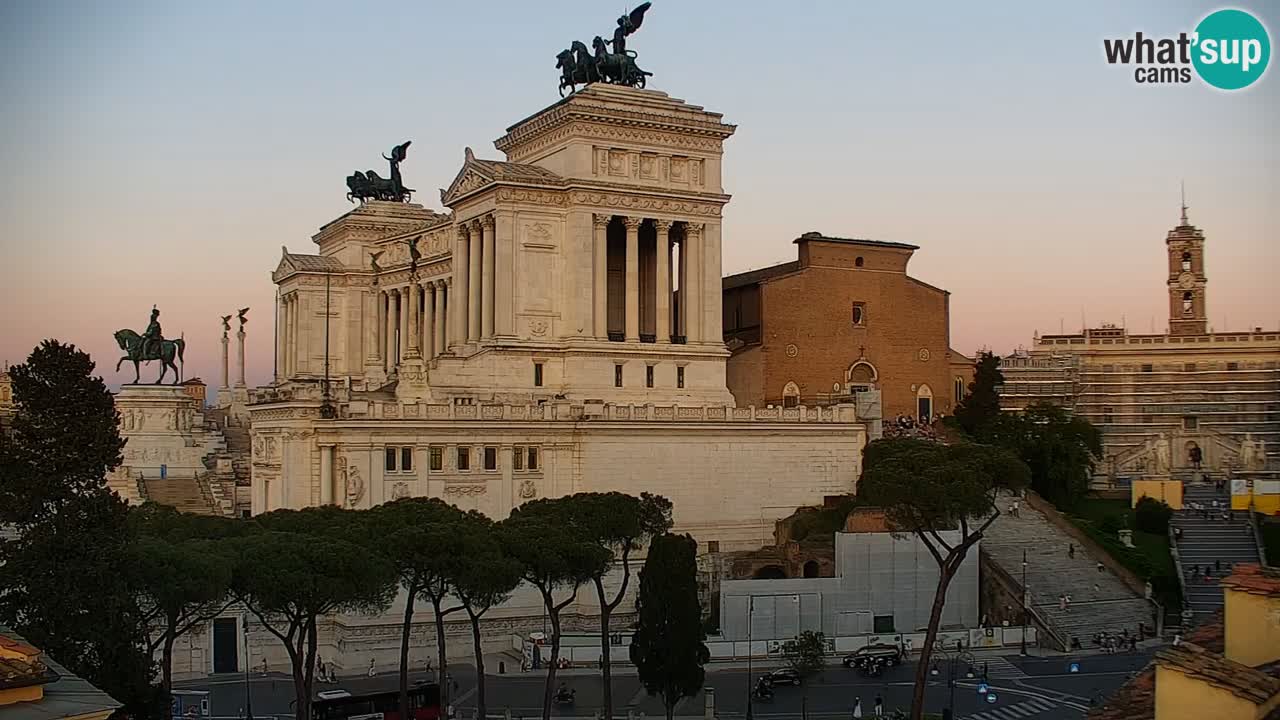 Roma Livecam – Vittoriano webcam – Altare della Patria