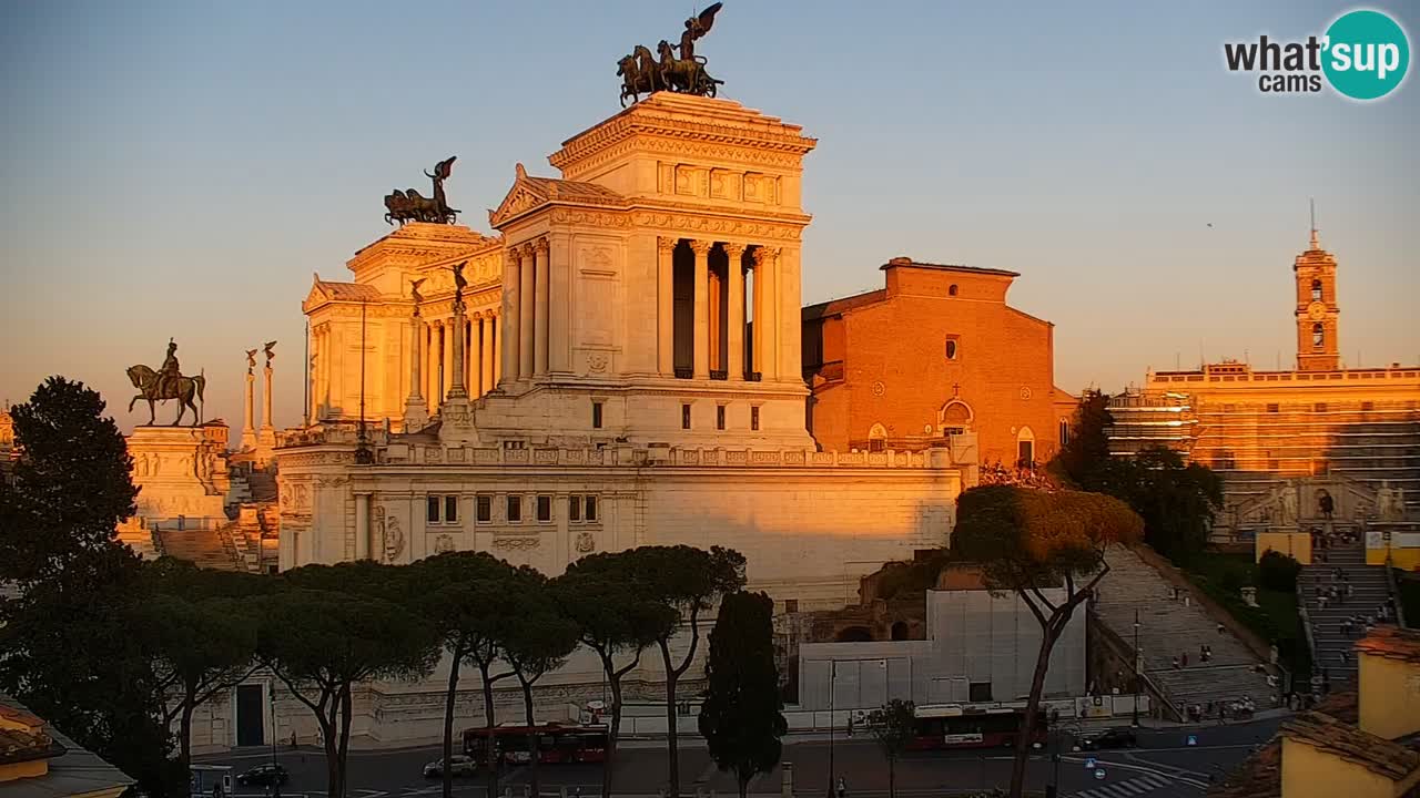 Roma Livecam – Vittoriano webcam – Altare della Patria