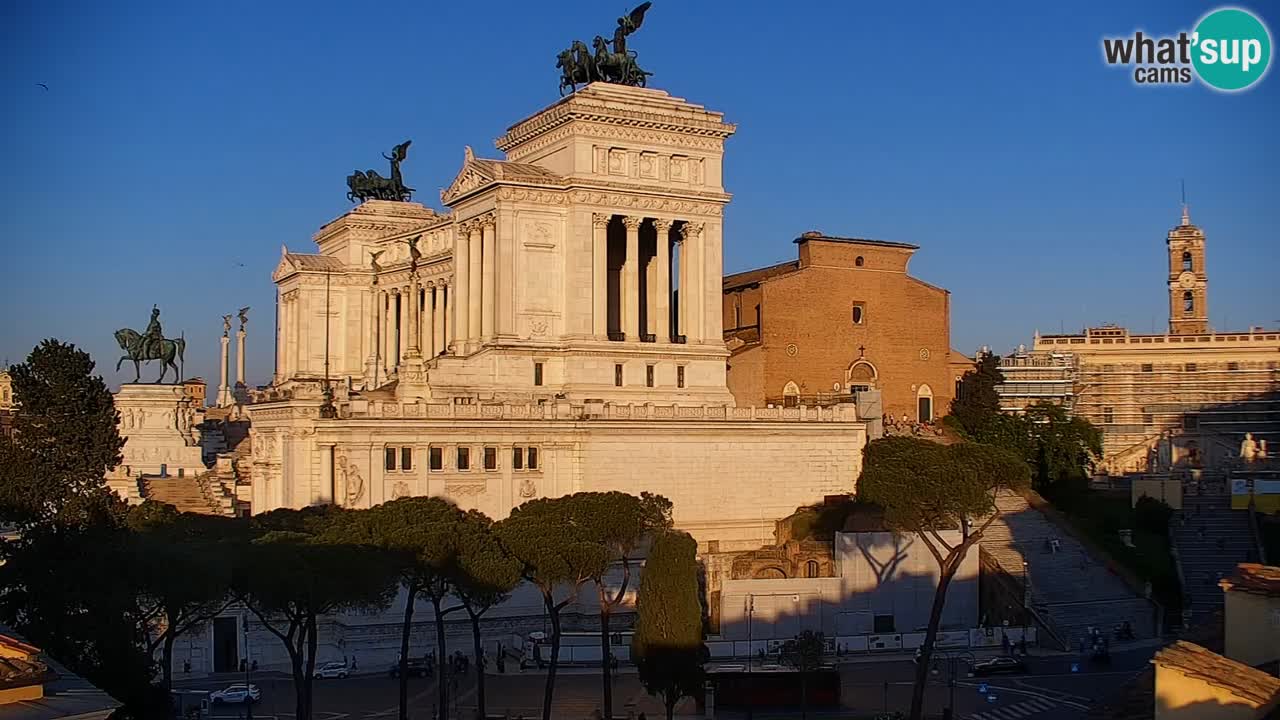 Rom Webcam – Vittoriano – Altar des Vaterlands