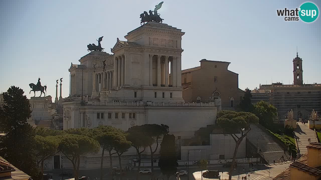 Rome Livecam – Vittoriano webcam – Autel de La Patrie