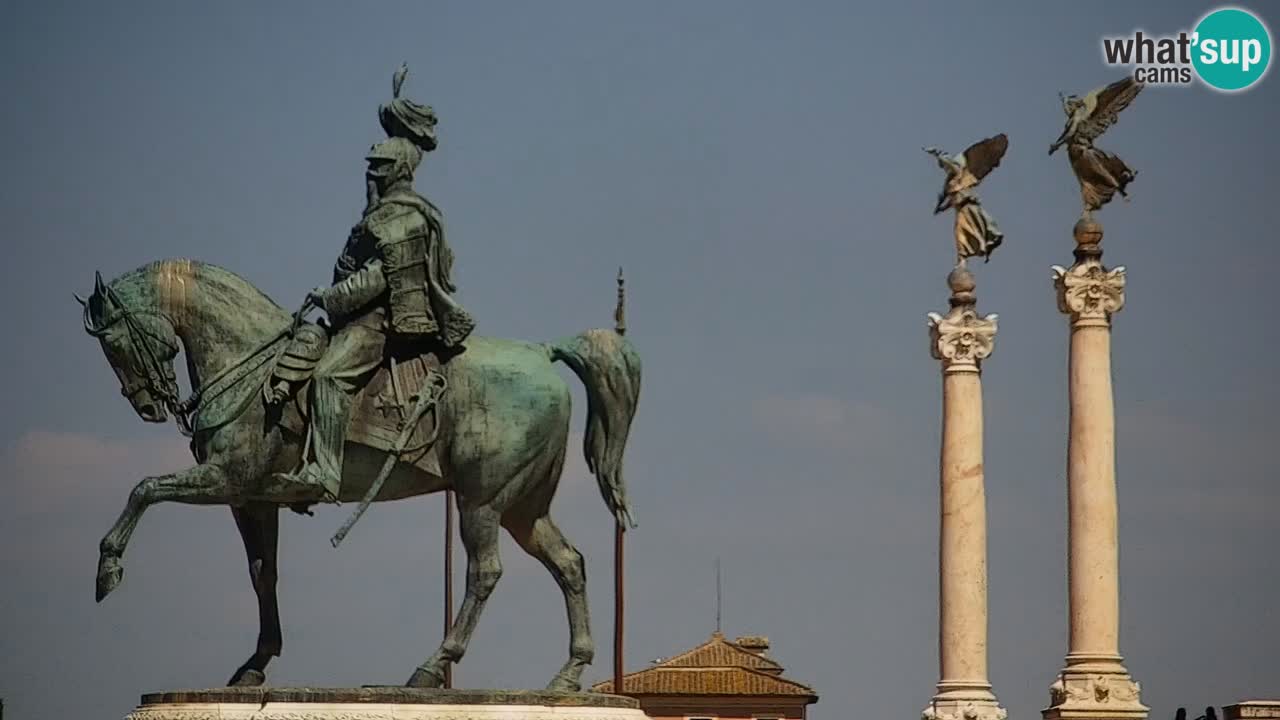 Roma Camera en vivo – Vittoriano webcam – Altare della Patria
