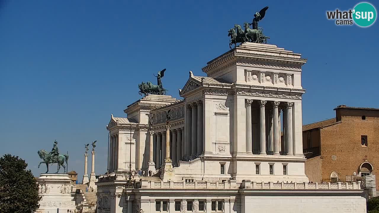 Rome Livecam – Vittoriano webcam – Autel de La Patrie