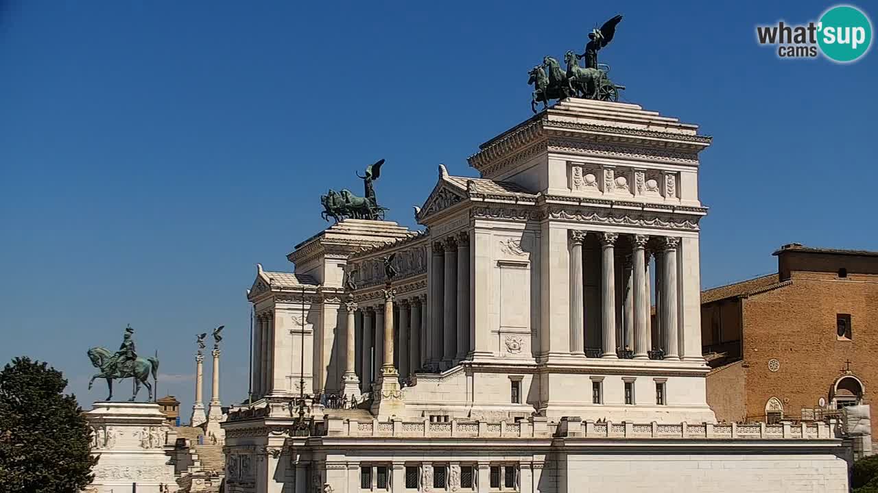 Roma Camera en vivo – Vittoriano webcam – Altare della Patria