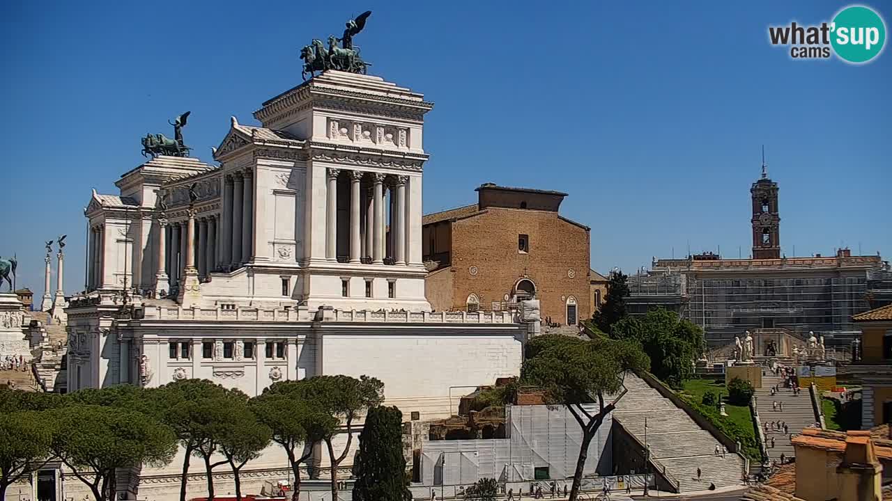 Rome Livecam – Vittoriano webcam – Altare della Patria