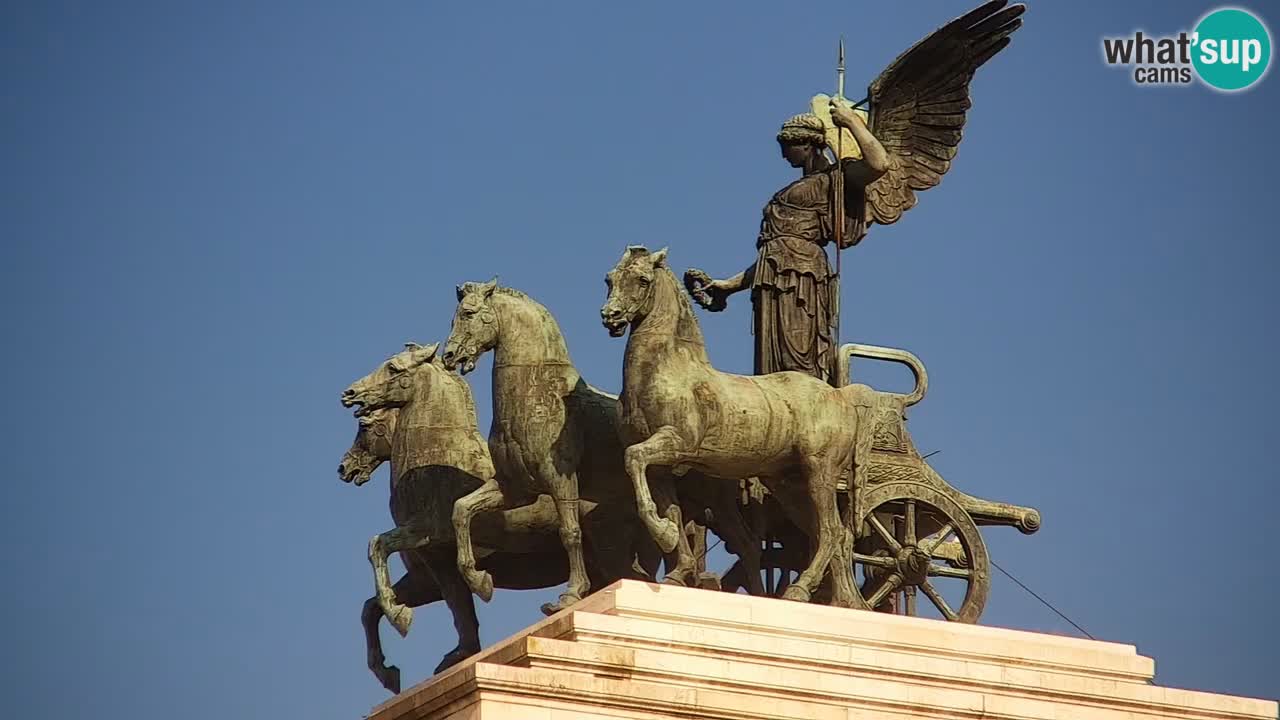 Rome Livecam – Vittoriano webcam – Altare della Patria