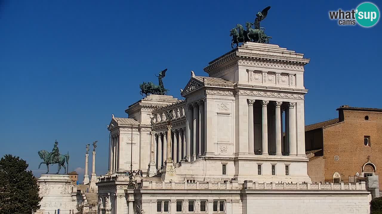 Roma Livecam – Vittoriano webcam – Altare della Patria