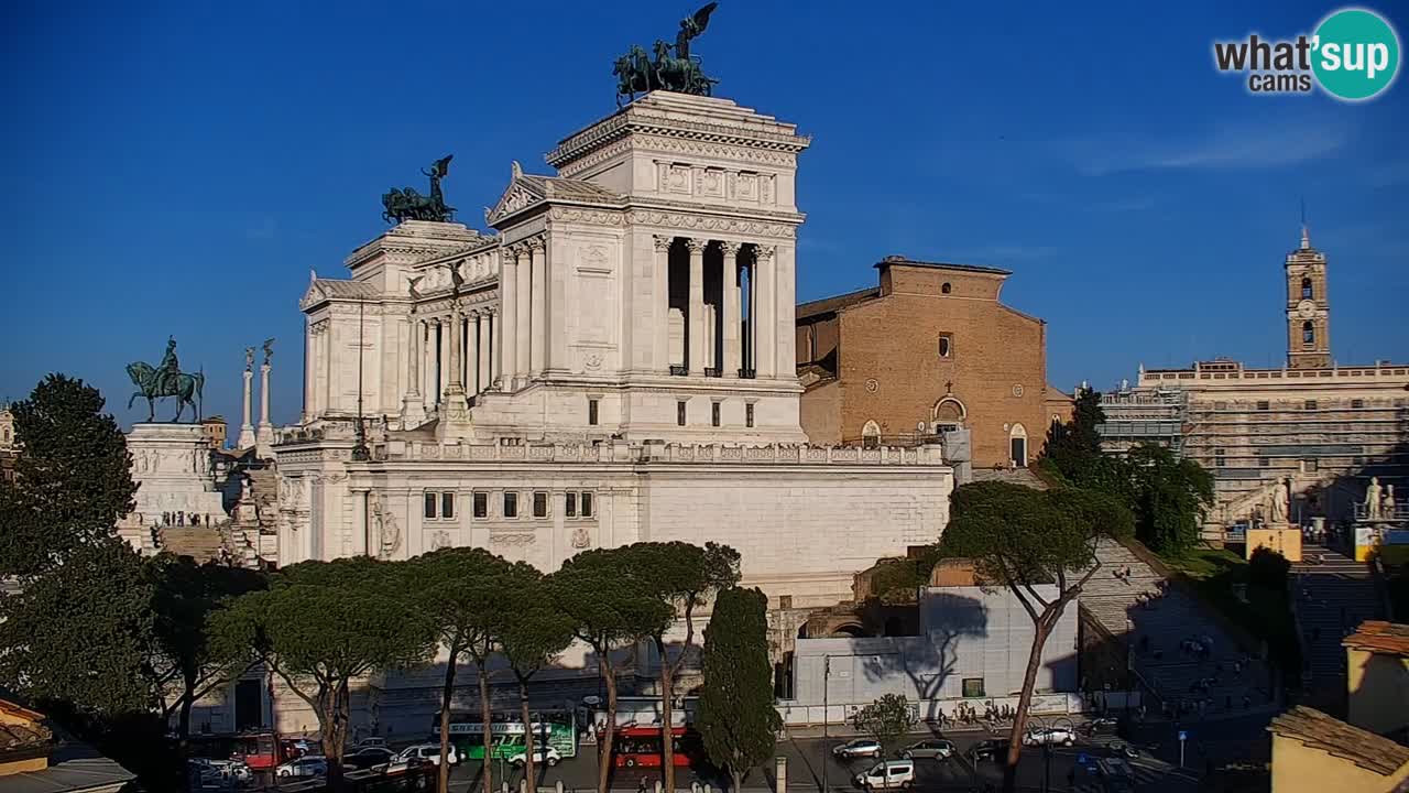 Roma Camera en vivo – Vittoriano webcam – Altare della Patria