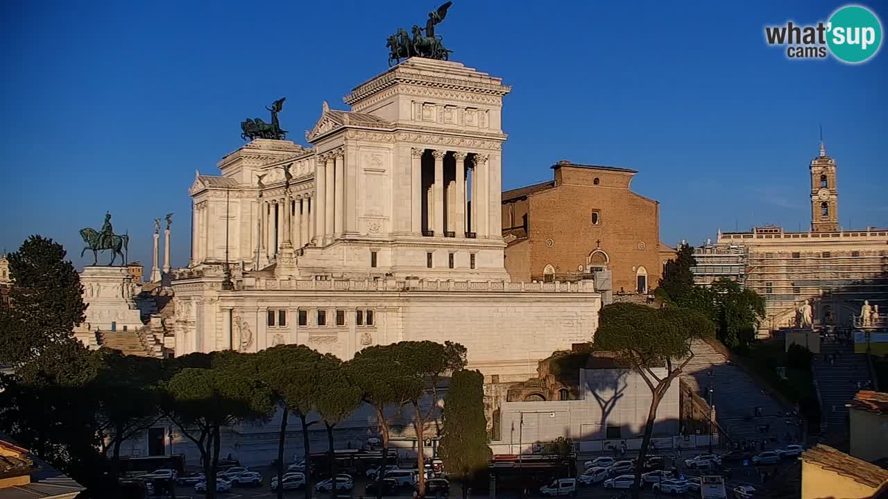 Roma Camera en vivo – Vittoriano webcam – Altare della Patria