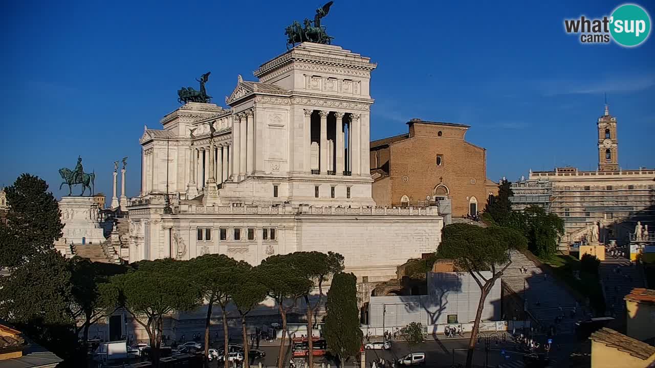 Rome Livecam – Vittoriano webcam – Altare della Patria