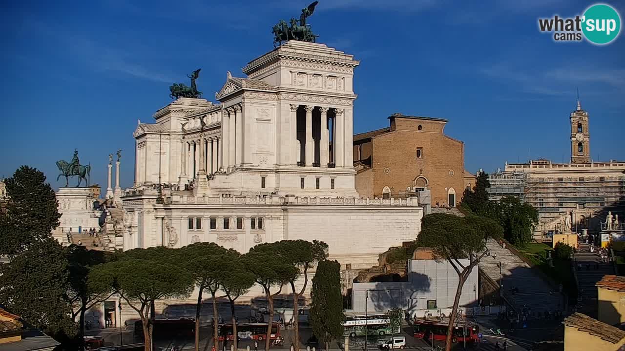 Roma Camera en vivo – Vittoriano webcam – Altare della Patria