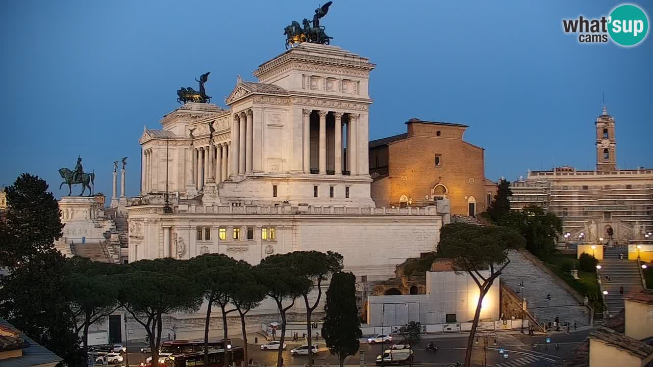 Rome Livecam – Vittoriano webcam – Autel de La Patrie