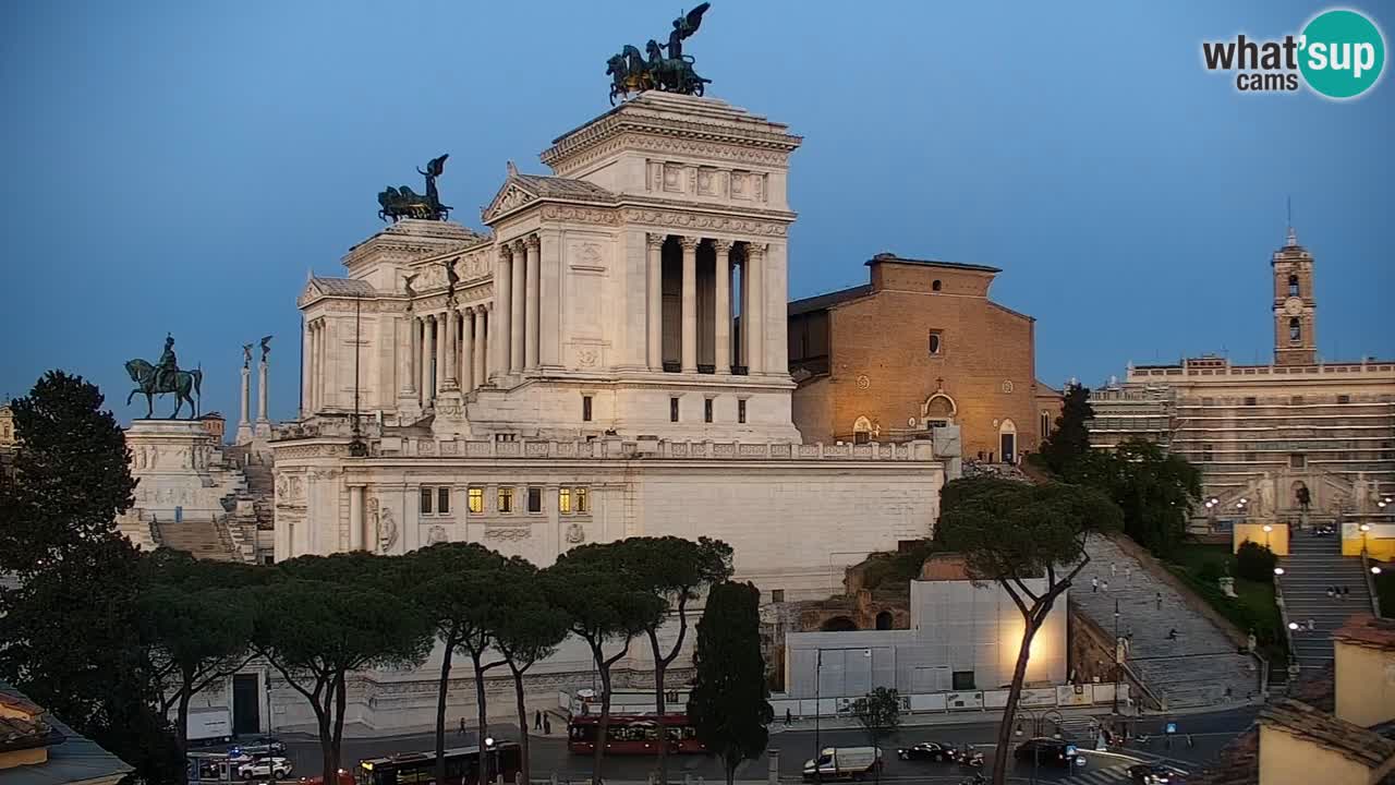 Rome Livecam – Vittoriano webcam – Autel de La Patrie