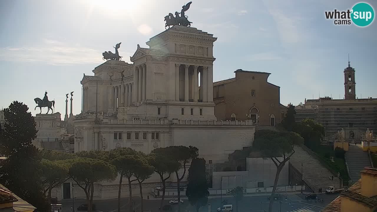 Rome Livecam – Vittoriano webcam – Autel de La Patrie