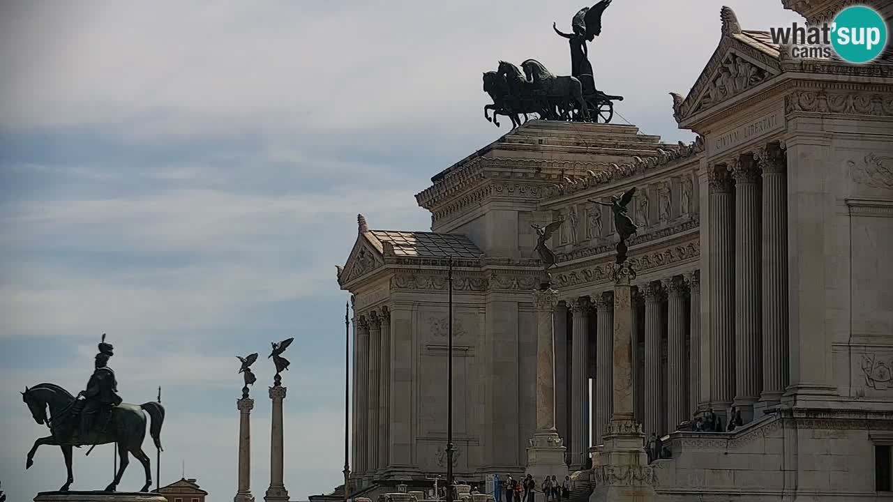 Rom Webcam – Vittoriano – Altar des Vaterlands