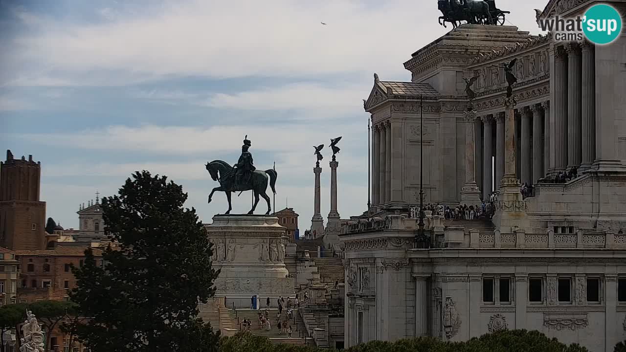 Rom Webcam – Vittoriano – Altar des Vaterlands
