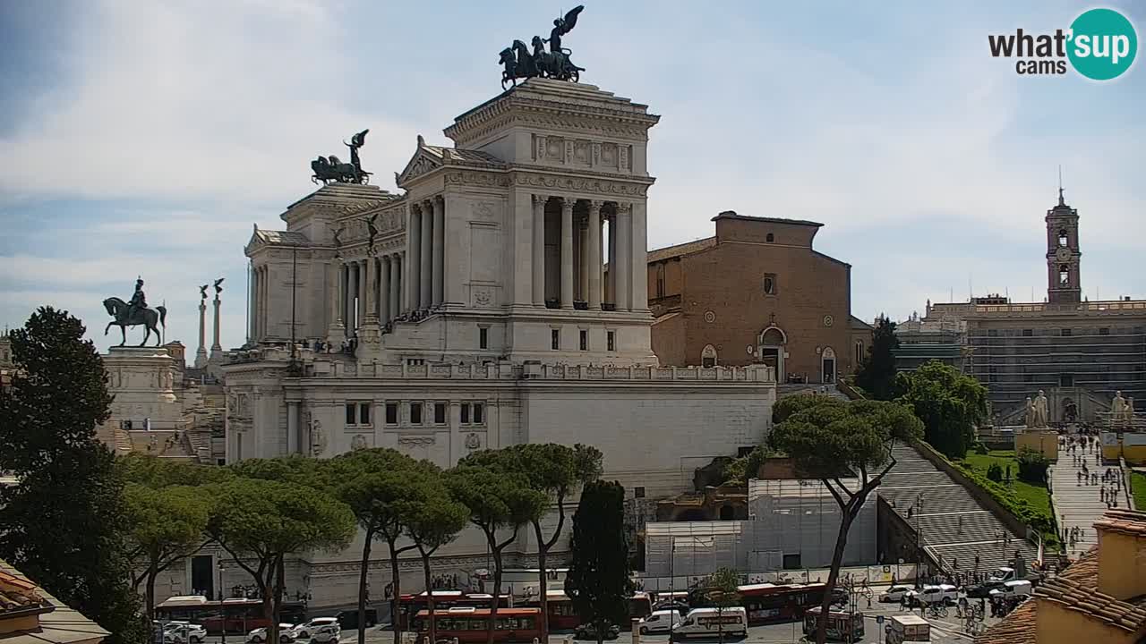 Rom Webcam – Vittoriano – Altar des Vaterlands