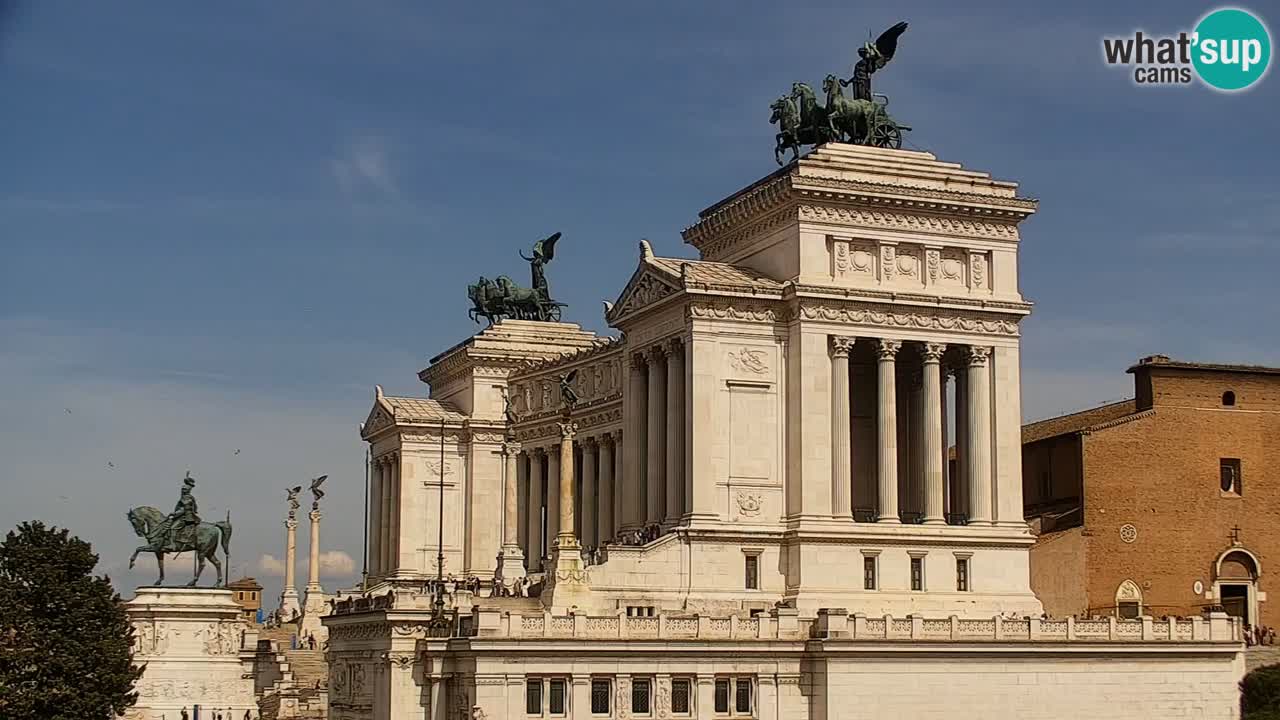 Rome Livecam – Vittoriano webcam – Autel de La Patrie