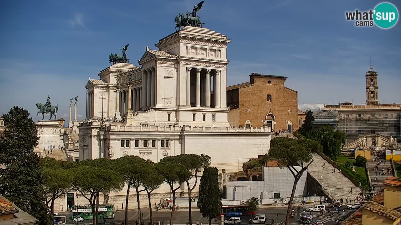 Rom Webcam – Vittoriano – Altar des Vaterlands