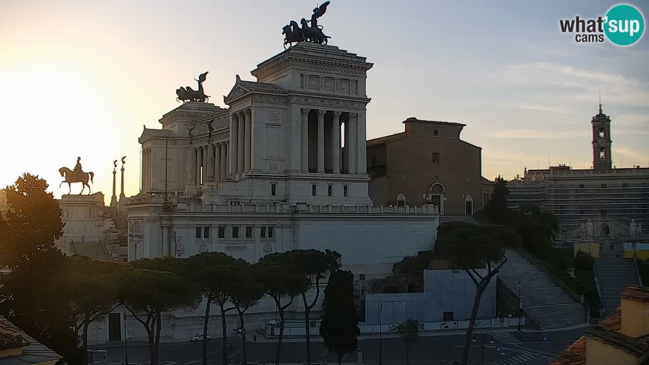 Roma Camera en vivo – Vittoriano webcam – Altare della Patria