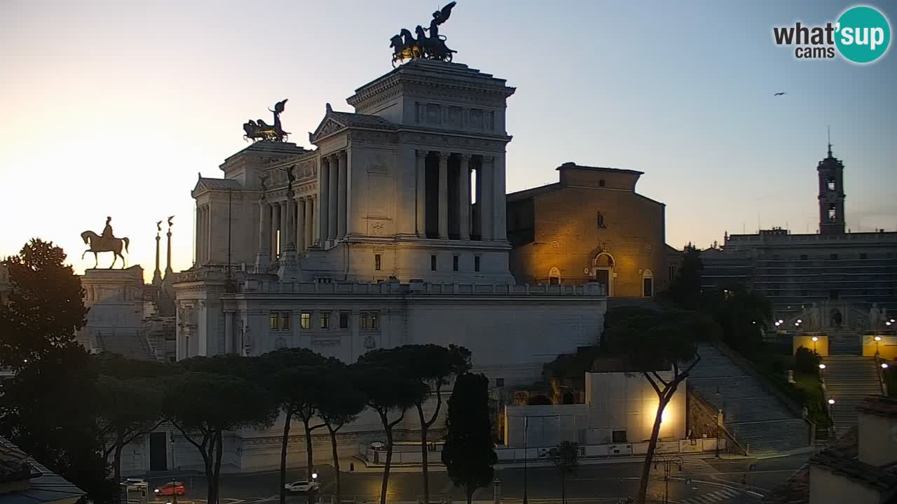 Rome Livecam – Vittoriano webcam – Altare della Patria