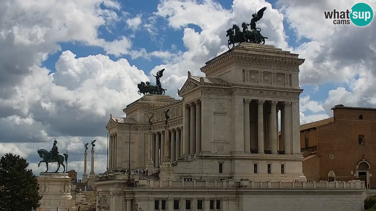 Rome Livecam – Vittoriano webcam – Altare della Patria