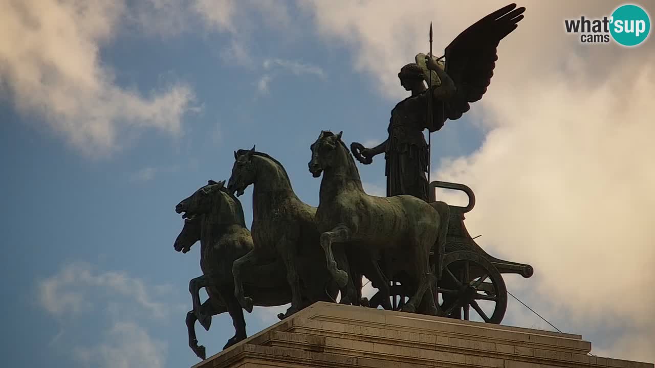 Rome Livecam – Vittoriano webcam – Autel de La Patrie
