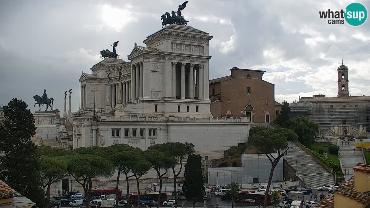 Rome Livecam – Vittoriano webcam – Altare della Patria