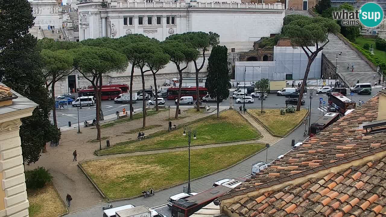 Roma Camera en vivo – Vittoriano webcam – Altare della Patria