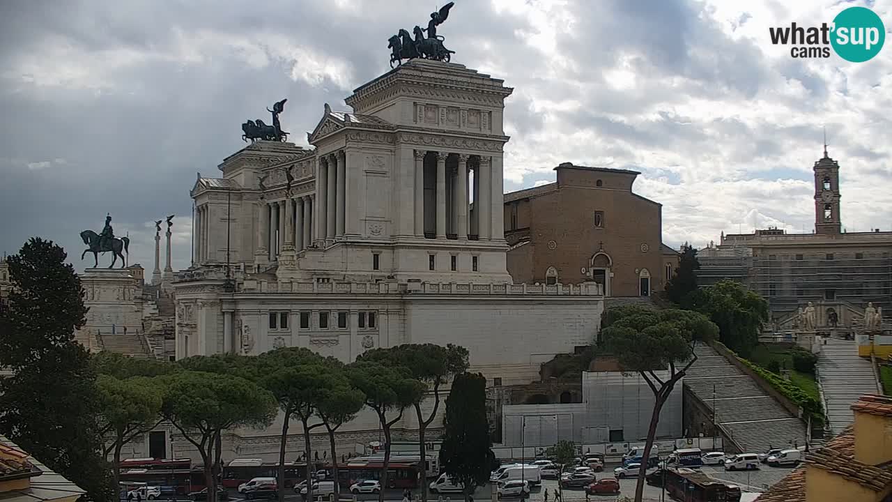Rome Livecam – Vittoriano webcam – Autel de La Patrie