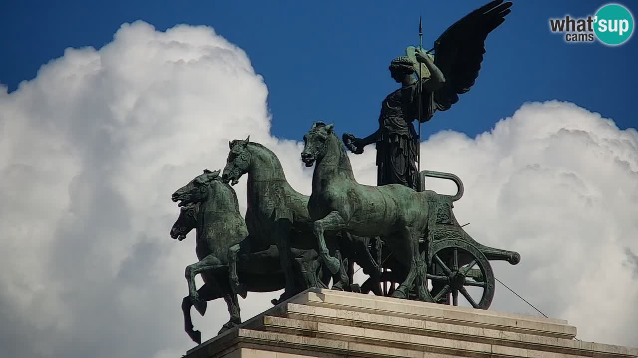 Rome Livecam – Vittoriano webcam – Autel de La Patrie