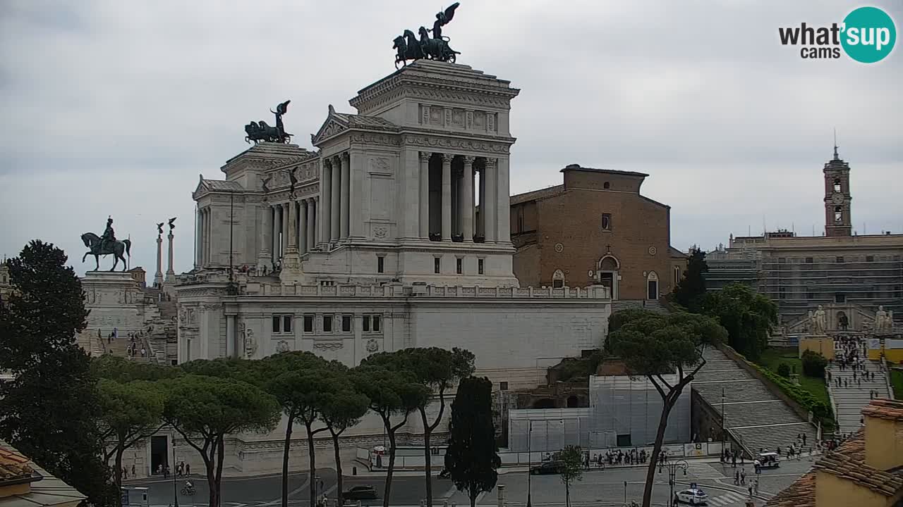 Rome Livecam – Vittoriano webcam – Altare della Patria
