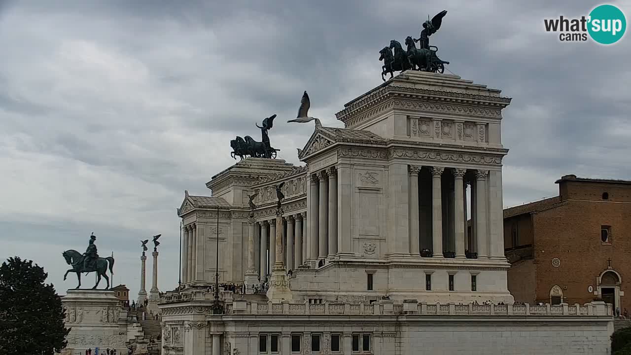 Rome Livecam – Vittoriano webcam – Altare della Patria