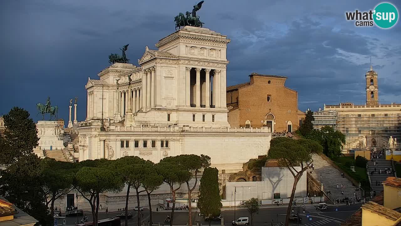 Rome Livecam – Vittoriano webcam – Autel de La Patrie