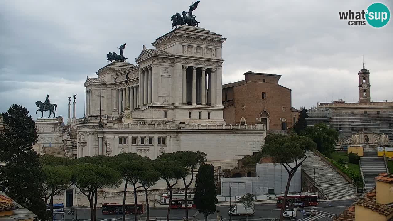 Rome Livecam – Vittoriano webcam – Autel de La Patrie